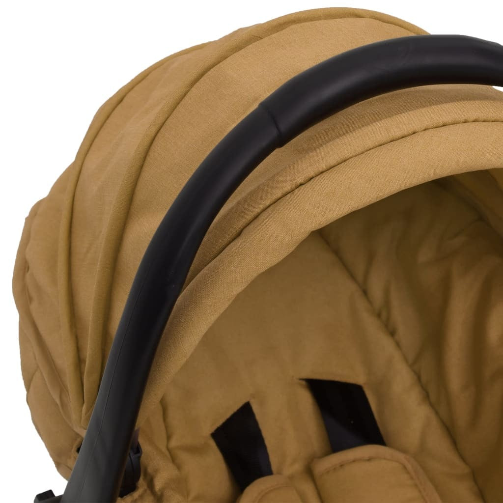vidaXL Baby Car Seat Taupe 42x65x57 cm