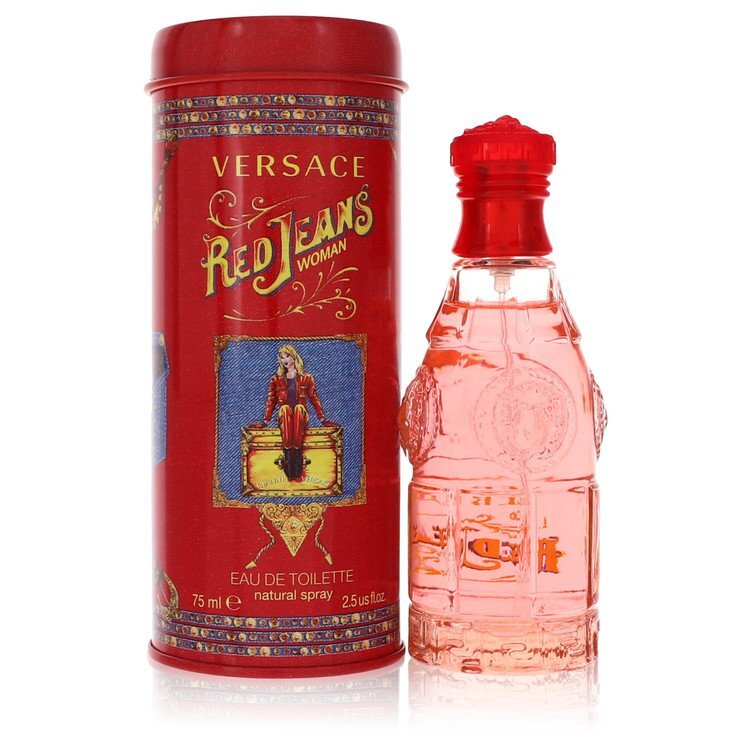 Red Jeans Eau De Toilette Spray By Versace Eau De Toilette Spray (Red Jeans Eau De Toilette Spray By Versace)