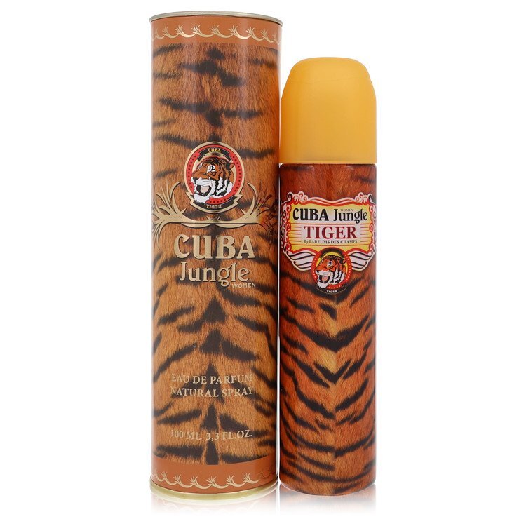 Cuba Jungle Tiger Eau De Parfum Spray By Fragluxe Eau De Parfum Spray (Cuba Jungle Tiger Eau De Parfum Spray By Fragluxe)