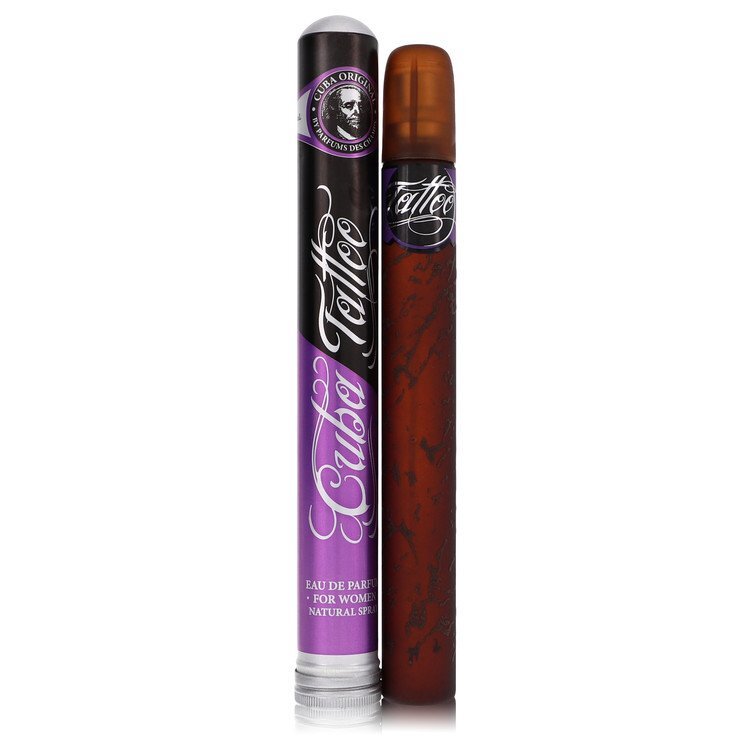 Cuba Tattoo Eau De Parfum Spray By Fragluxe Eau De Parfum Spray (Cuba Tattoo Eau De Parfum Spray By Fragluxe)