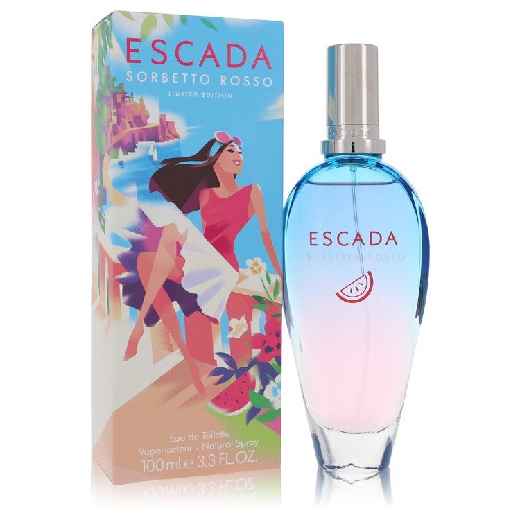 Escada Sorbetto Rosso Eau De Toilette Spray By Escada Eau De Toilette Spray (Escada Sorbetto Rosso Eau De Toilette Spray By Escada)