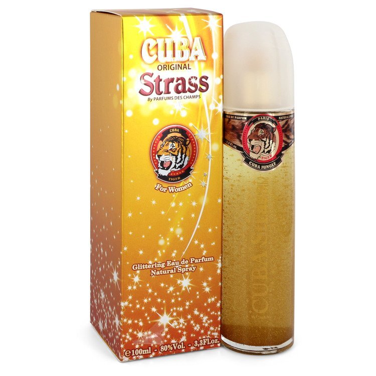 Cuba Strass Tiger Eau De Parfum Spray By Fragluxe Eau De Parfum Spray (Cuba Strass Tiger Eau De Parfum Spray By Fragluxe)