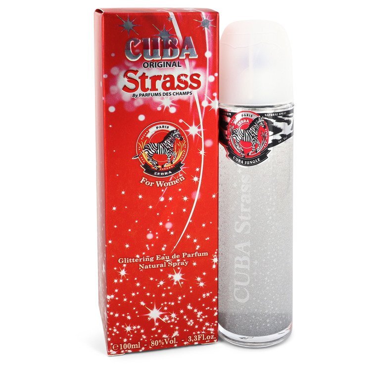 Cuba Strass Zebra Eau De Parfum Spray By Fragluxe Eau De Parfum Spray (Cuba Strass Zebra Eau De Parfum Spray By Fragluxe)