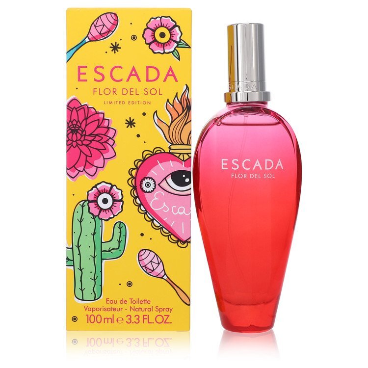 Escada Flor Del Sol Eau De Toilette Spray (Limited Edition) By Escada Eau De Toilette Spray (Limited Edition) (Escada Flor Del Sol Eau De Toilette Spray (Limited Edition) By Escada)