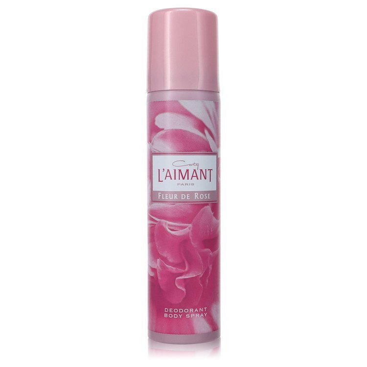 L'aimant Fleur Rose Deodorant Spray By Coty Deodorant Spray (L'aimant Fleur Rose Deodorant Spray By Coty)