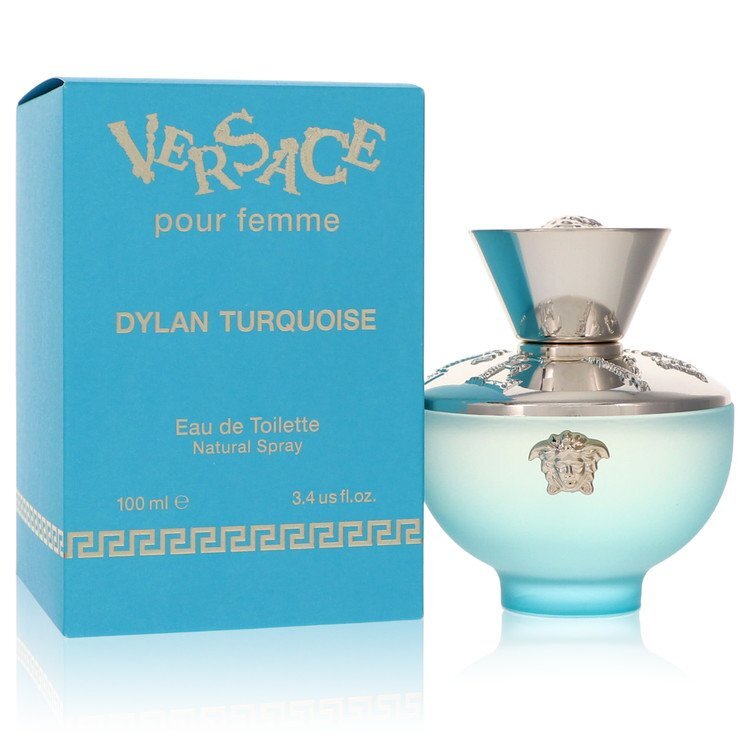 Versace Pour Femme Dylan Turquoise Eau De Toilette Spray By Versace Eau De Toilette Spray (Versace Pour Femme Dylan Turquoise Eau De Toilette Spray By Versace)