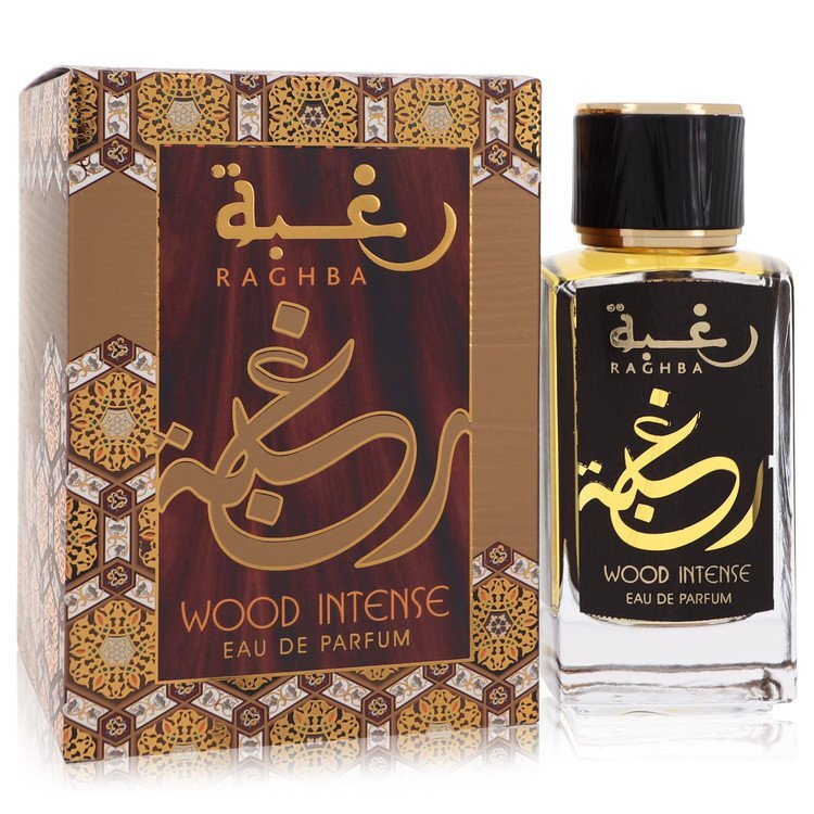 Raghba Wood Intense Eau De Parfum Spray (Unisex) By Lattafa Eau De Parfum Spray (Unisex) (Raghba Wood Intense Eau De Parfum Spray (Unisex) By Lattafa)