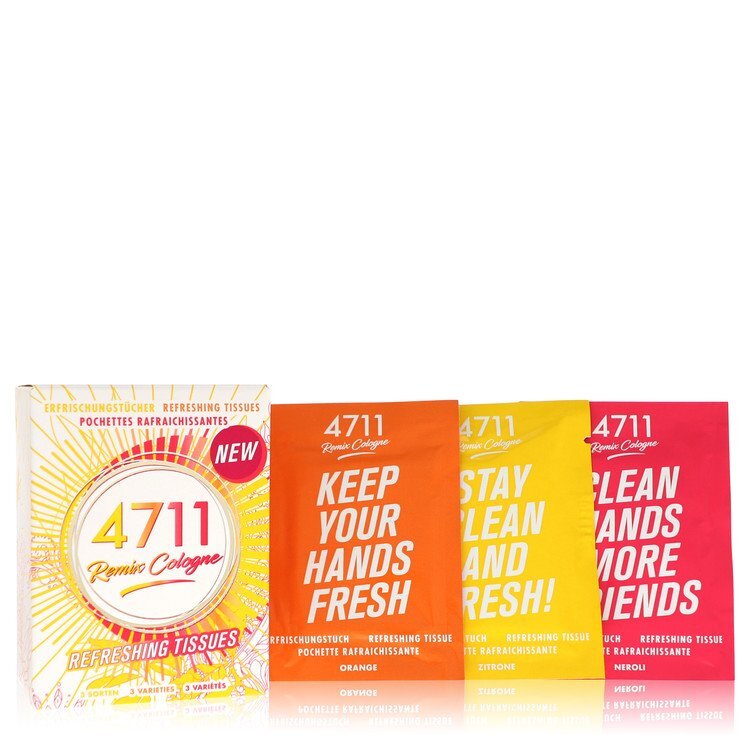 4711 Remix Neroli Refreshing Tissue (Orange Lemon+Neroli) By 4711 Refreshing Tissue (Orange Lemon+Neroli) (4711 Remix Neroli Refreshing Tissue (Orange Lemon+Neroli) By 4711)