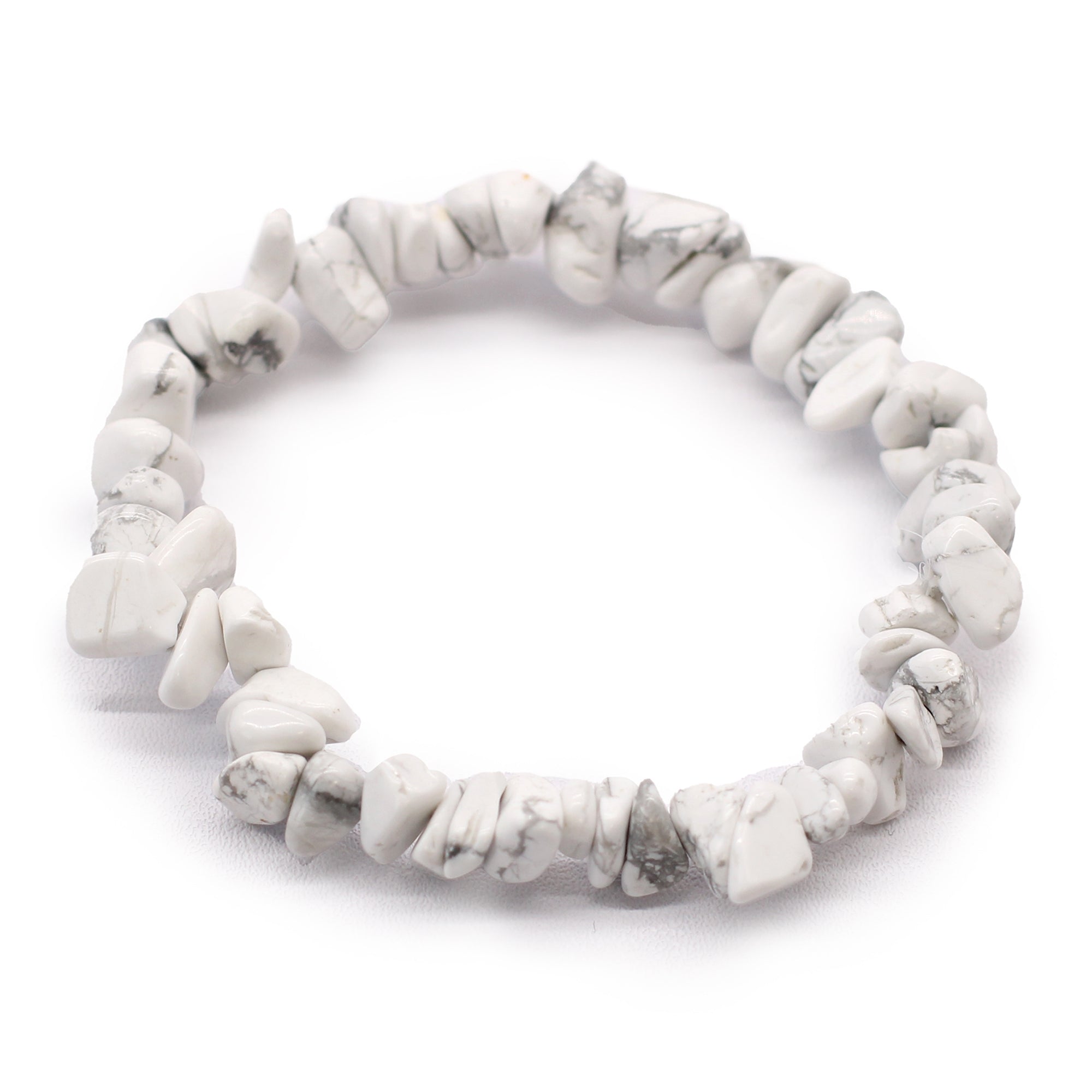 Chipstone Bracelet - White Jasper - Per case: 1 Piece