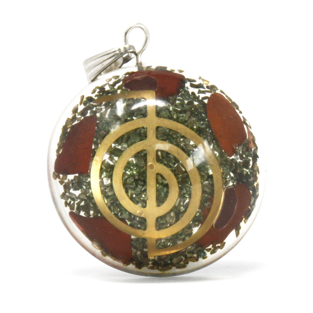 Orgonite Power Pendant - Symbolic Power Dome - Per case: 1 Piece