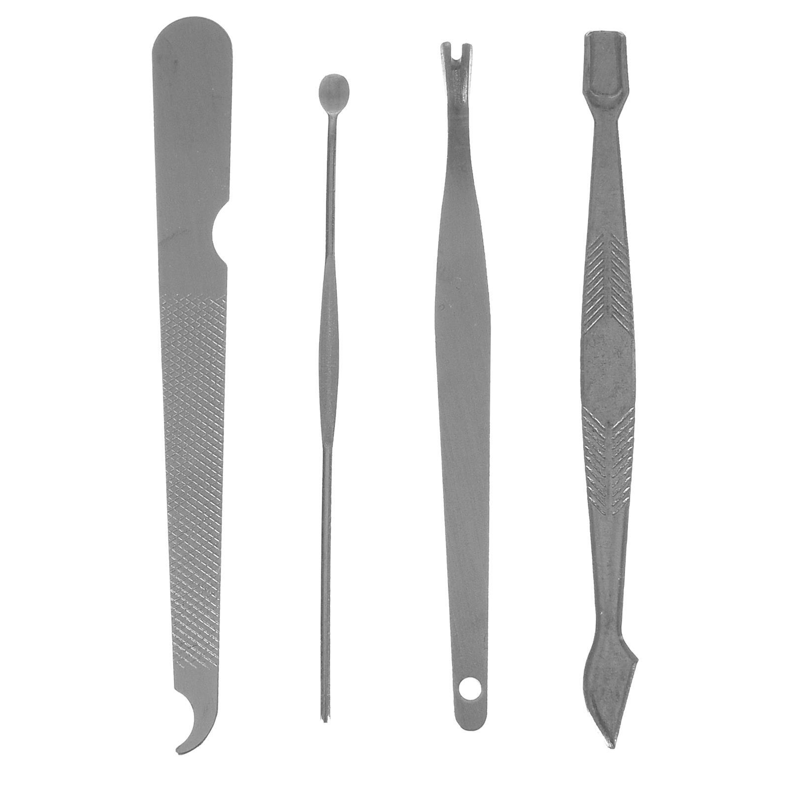 8pc Gents Manicure Set in Leather Wallet | DGI-1683 | GM-40 | AS-15382