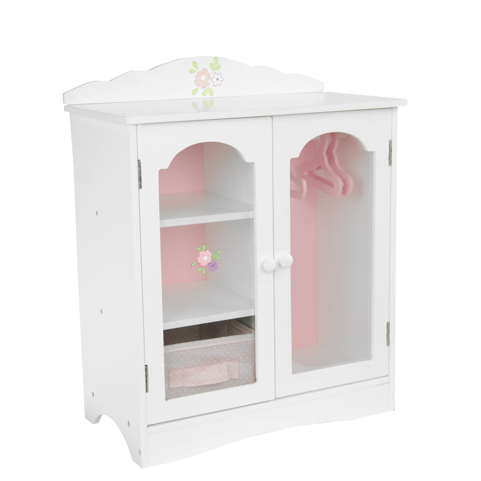 Olivia's Little World 18 Inch Doll Closet Doll Furniture With Hangers TD-0210A