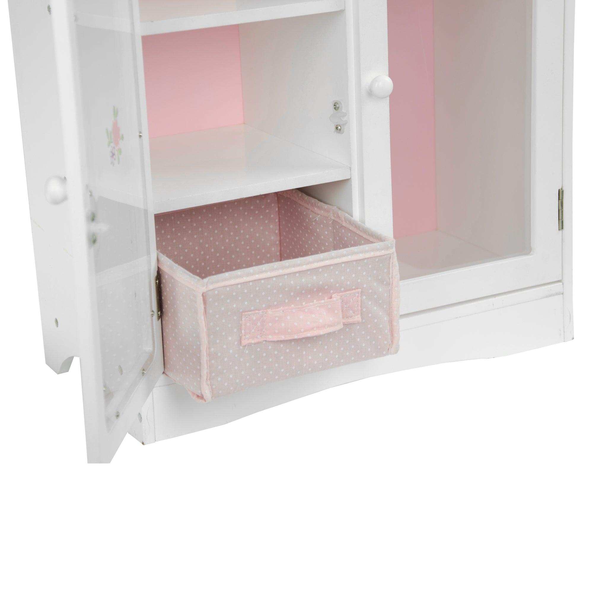 Olivia's Little World 18 Inch Doll Closet Doll Furniture With Hangers TD-0210A