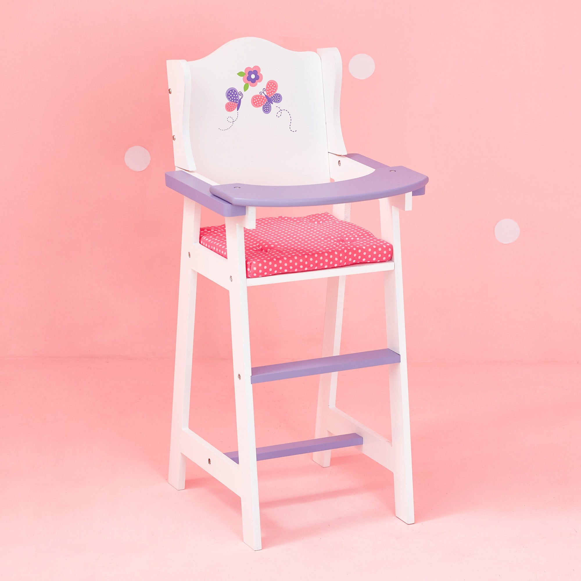 Olivia's Little World Baby Doll High Chair Doll Furniture Accessories TD-0098A