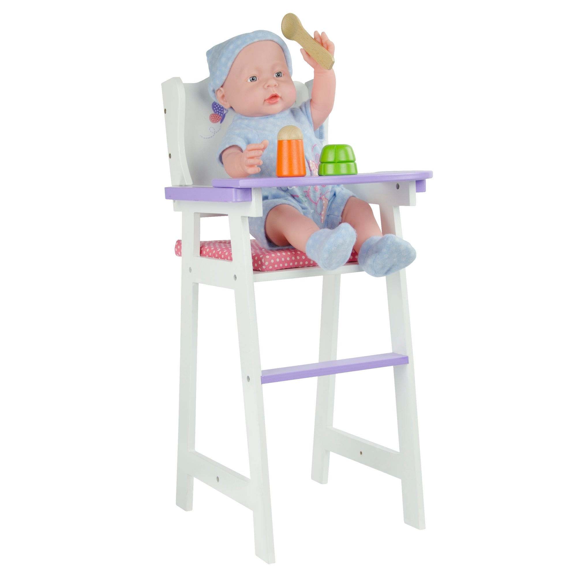 Olivia's Little World Baby Doll High Chair Doll Furniture Accessories TD-0098A