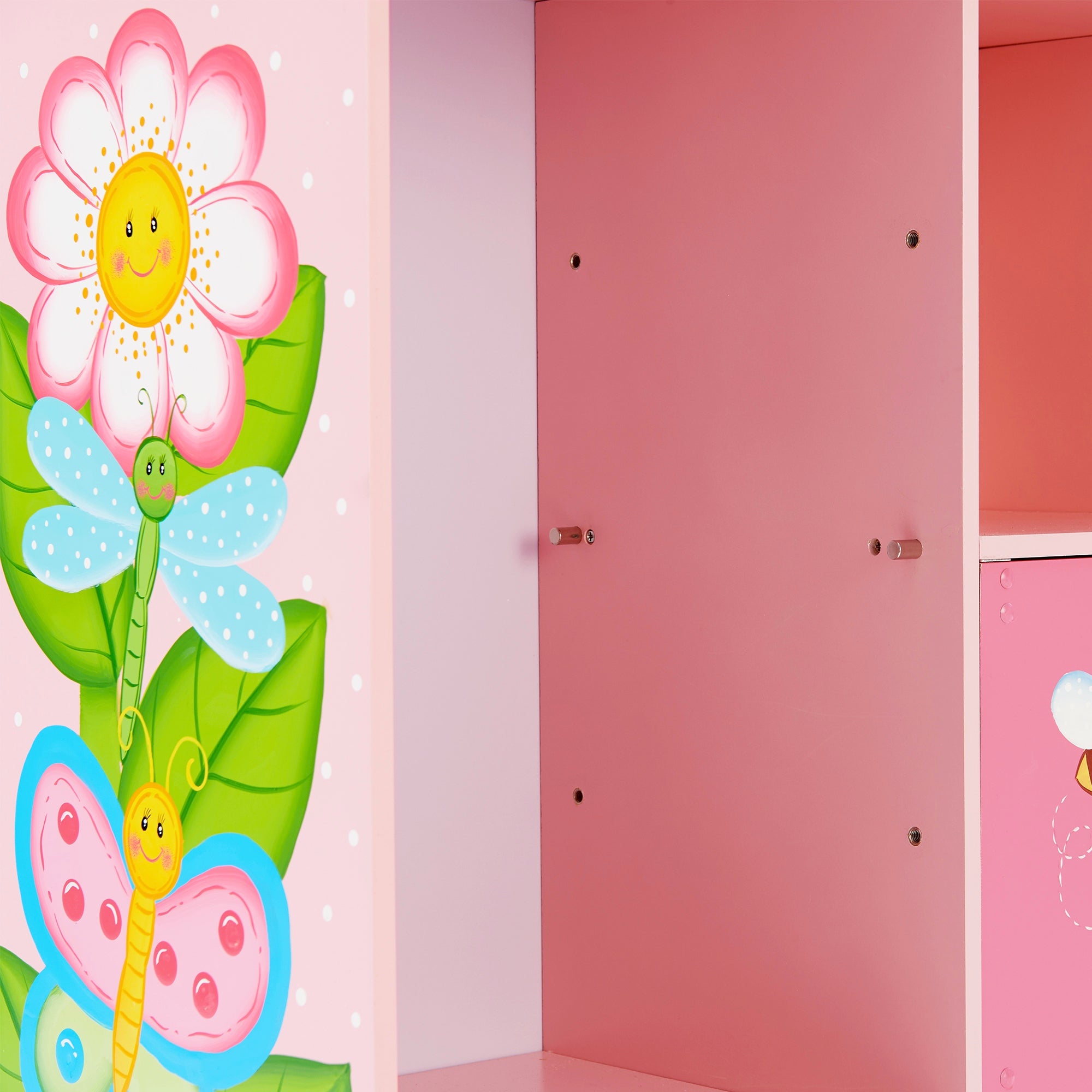 Fantasy Fields Magic Garden Adjustable Cube Bookshelf for Kids, Kids Furniture