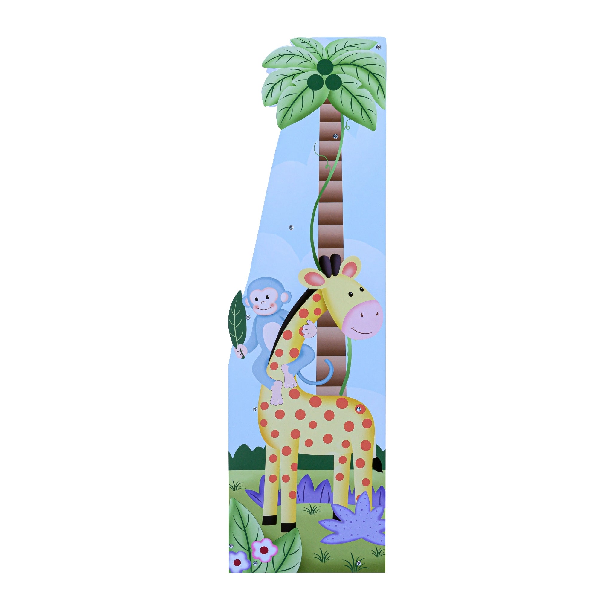 Fantasy Fields Sunny Safari Kids Wooden Bookcase with Storage Multi TD-13410SS