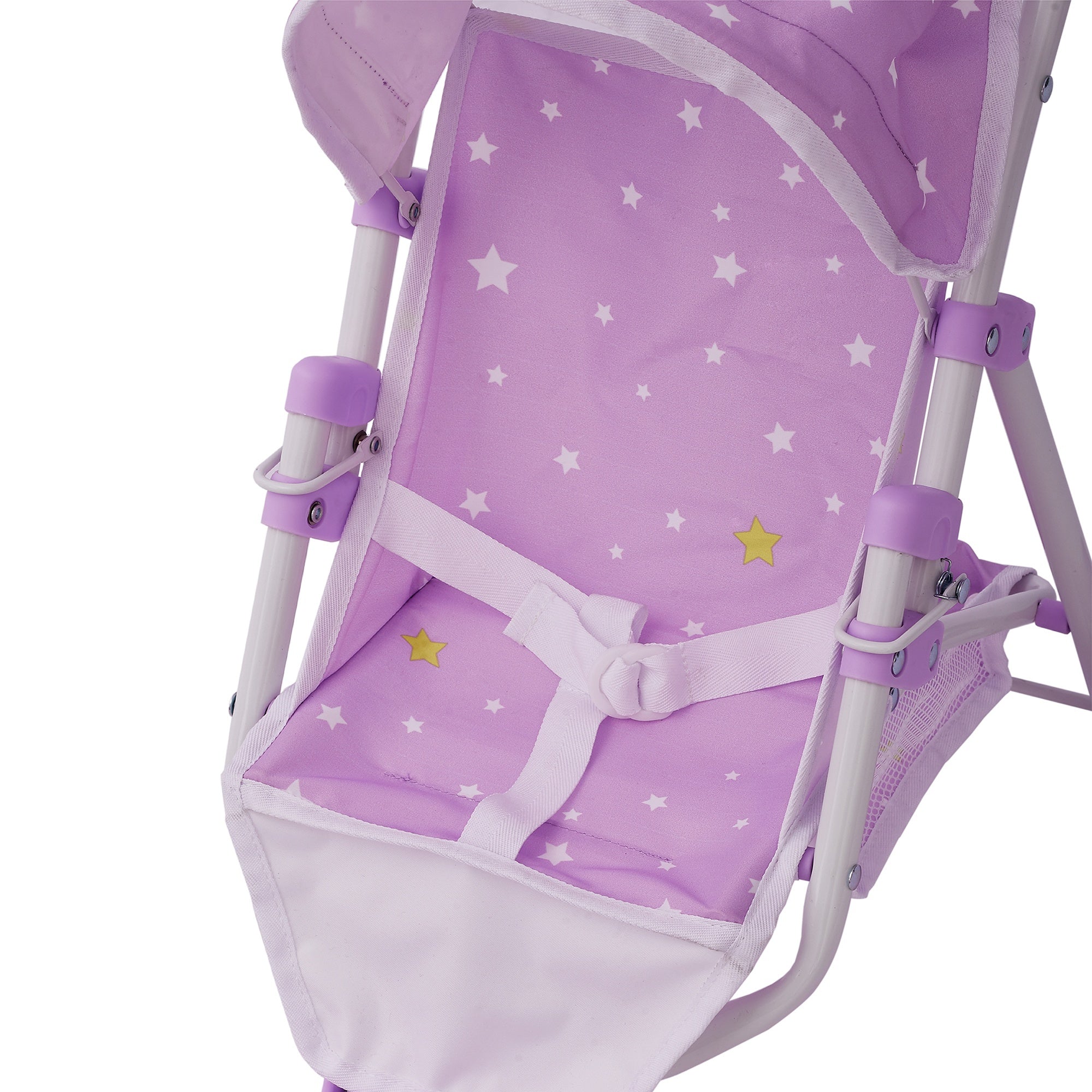 Olivia's Little World Dolls Star Pram Stroller Pushchair For Baby Dolls OL-00006