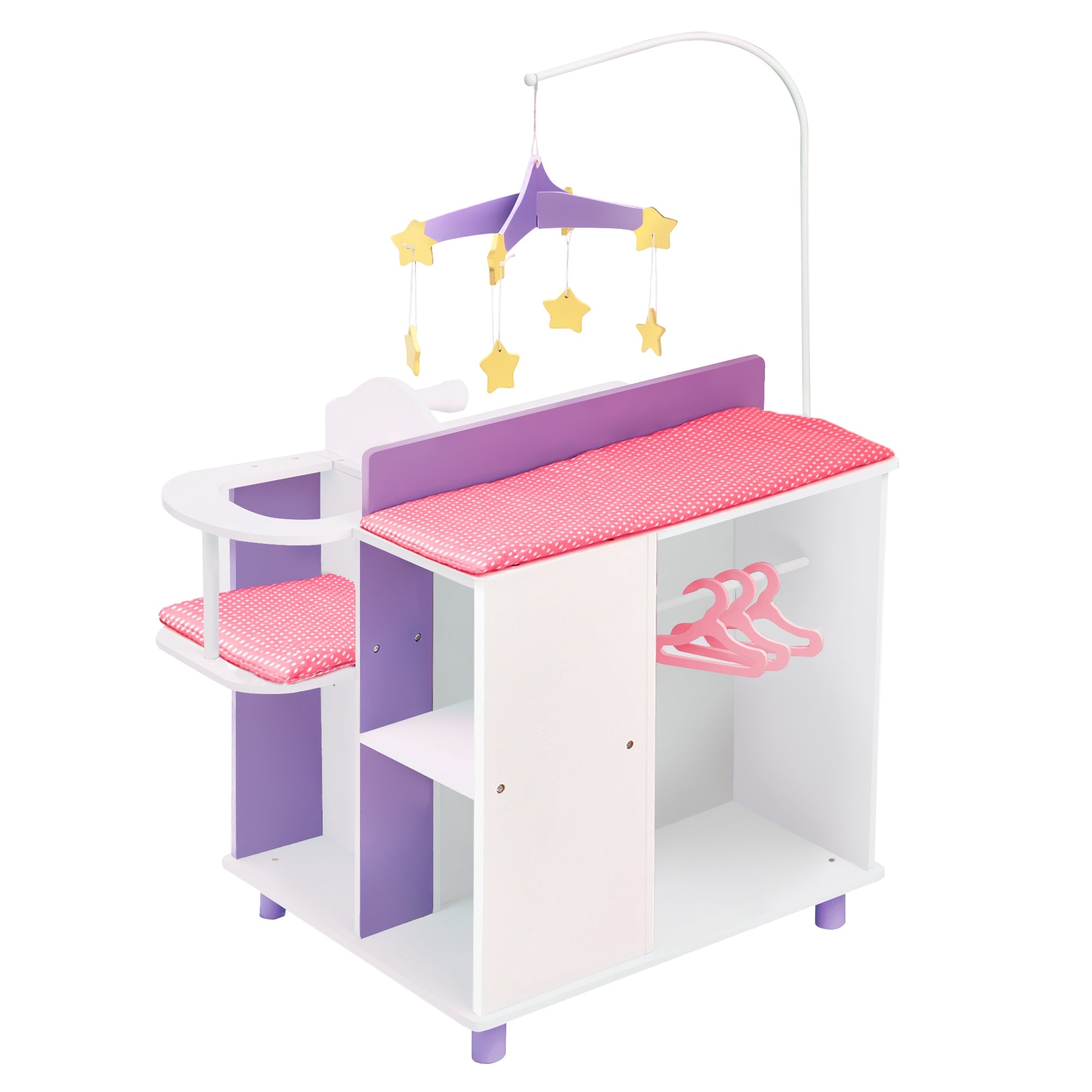 Olivia's Little World Baby Doll Changing Table Station Doll Furniture TD-0203AP