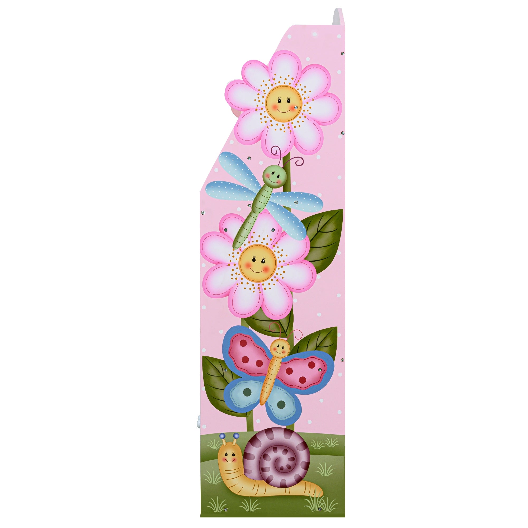 Fantasy Fields Kids Wooden Bookcase 3 Tier & Drawer Magic Garden TD-13394MG