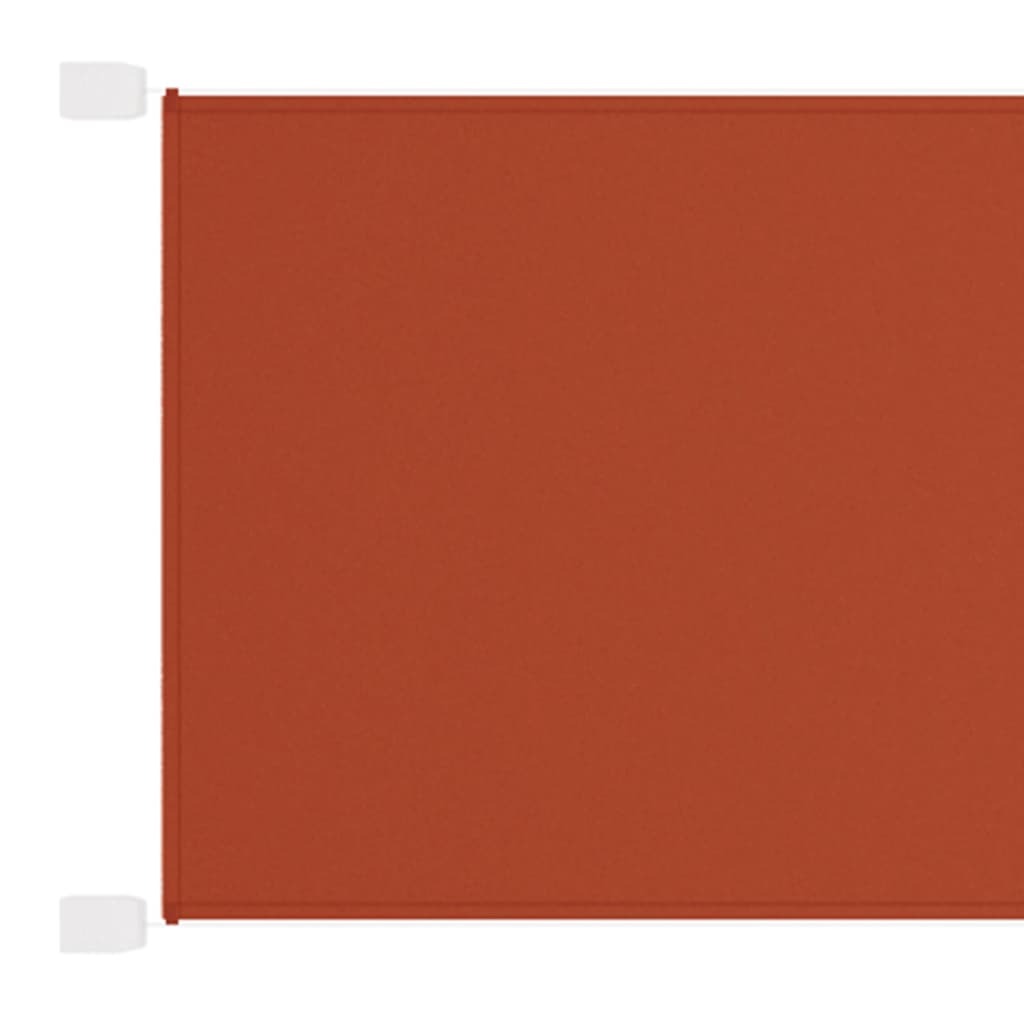 Vertical Awning Terracotta 100x420 cm Oxford Fabric