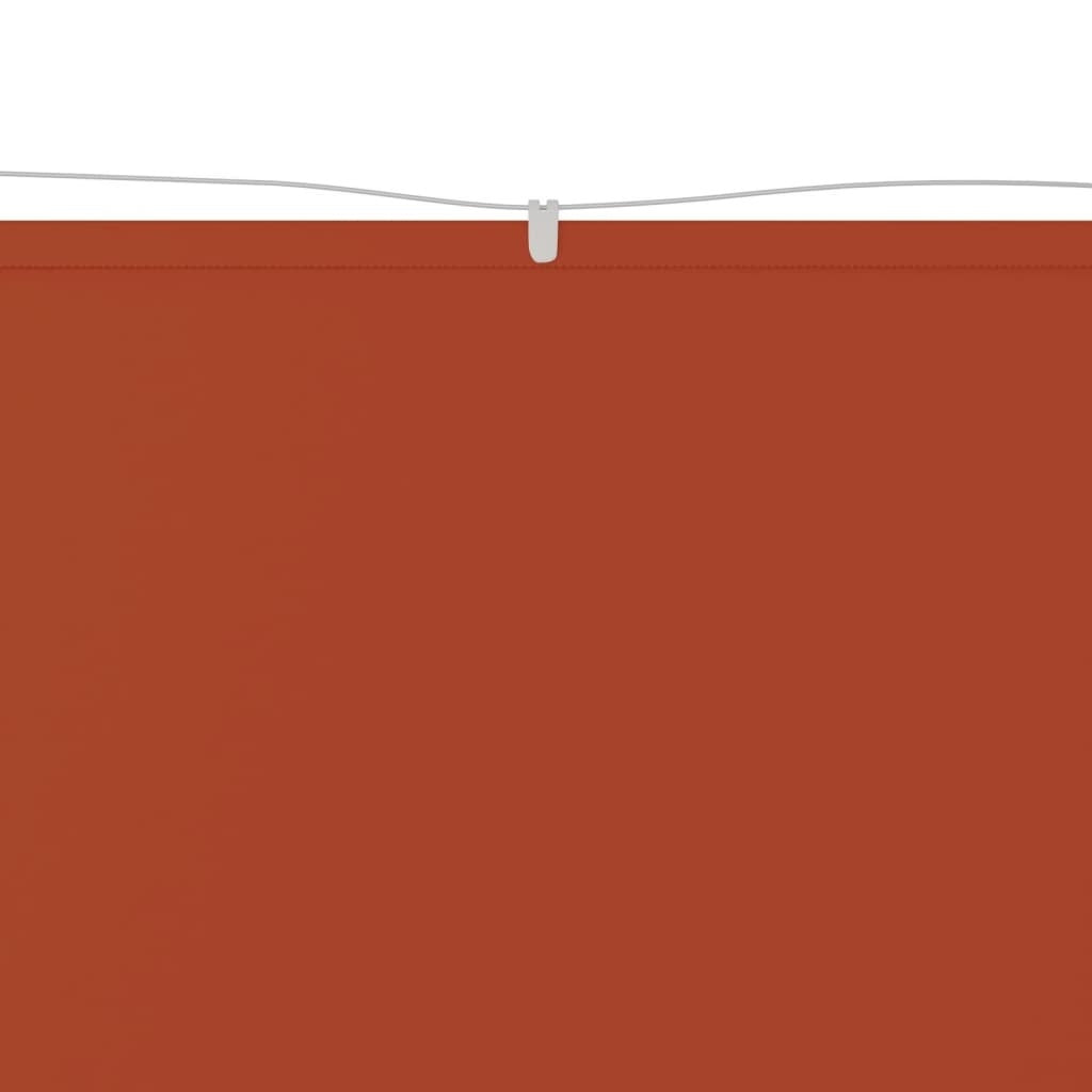 Vertical Awning Terracotta 100x420 cm Oxford Fabric