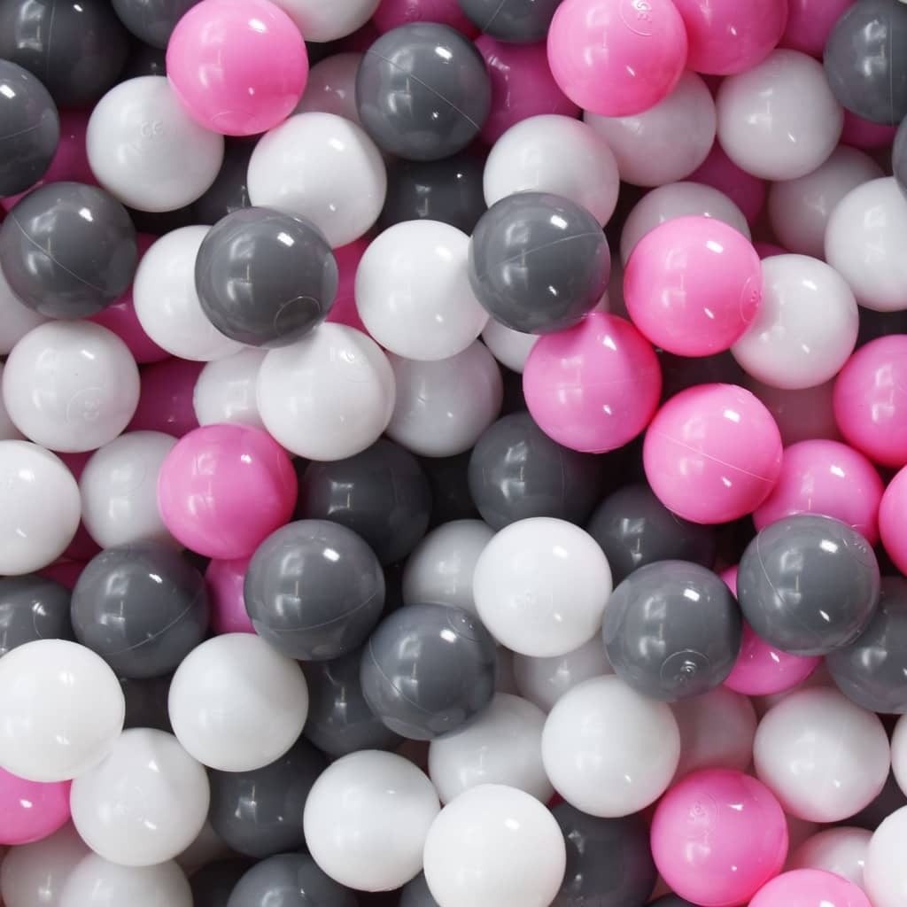 Princess Play Tent with 250 Balls Pink 133x140 cm