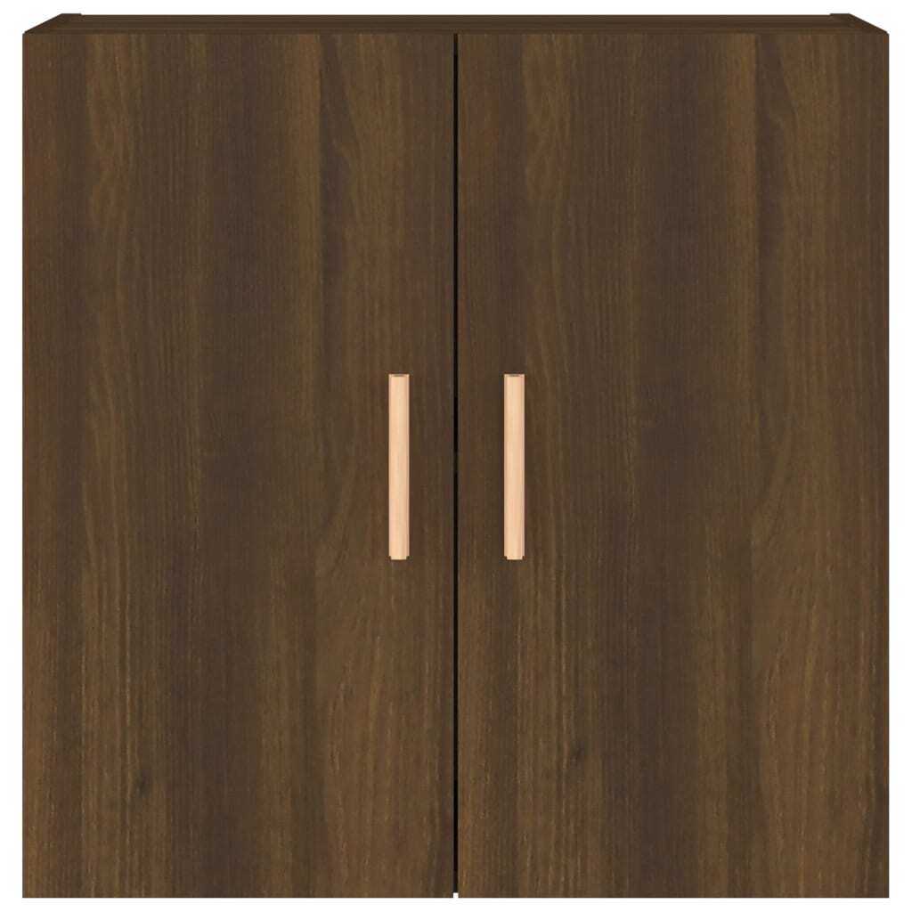 Wall Cabinet Brown Oak 60x30x60 cm Engineered Wood
