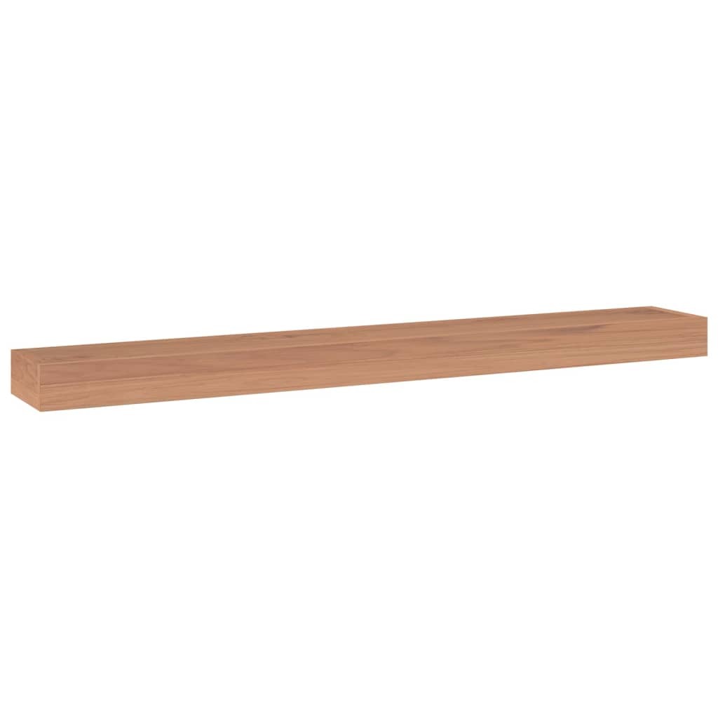 Wall Shelves 2 pcs 110x15x6 cm Solid Wood Teak