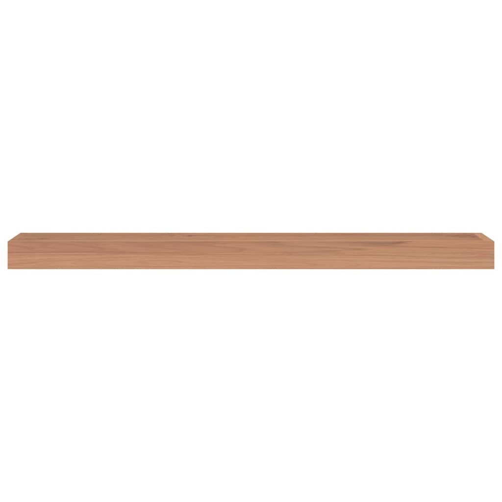 Wall Shelves 2 pcs 110x15x6 cm Solid Wood Teak
