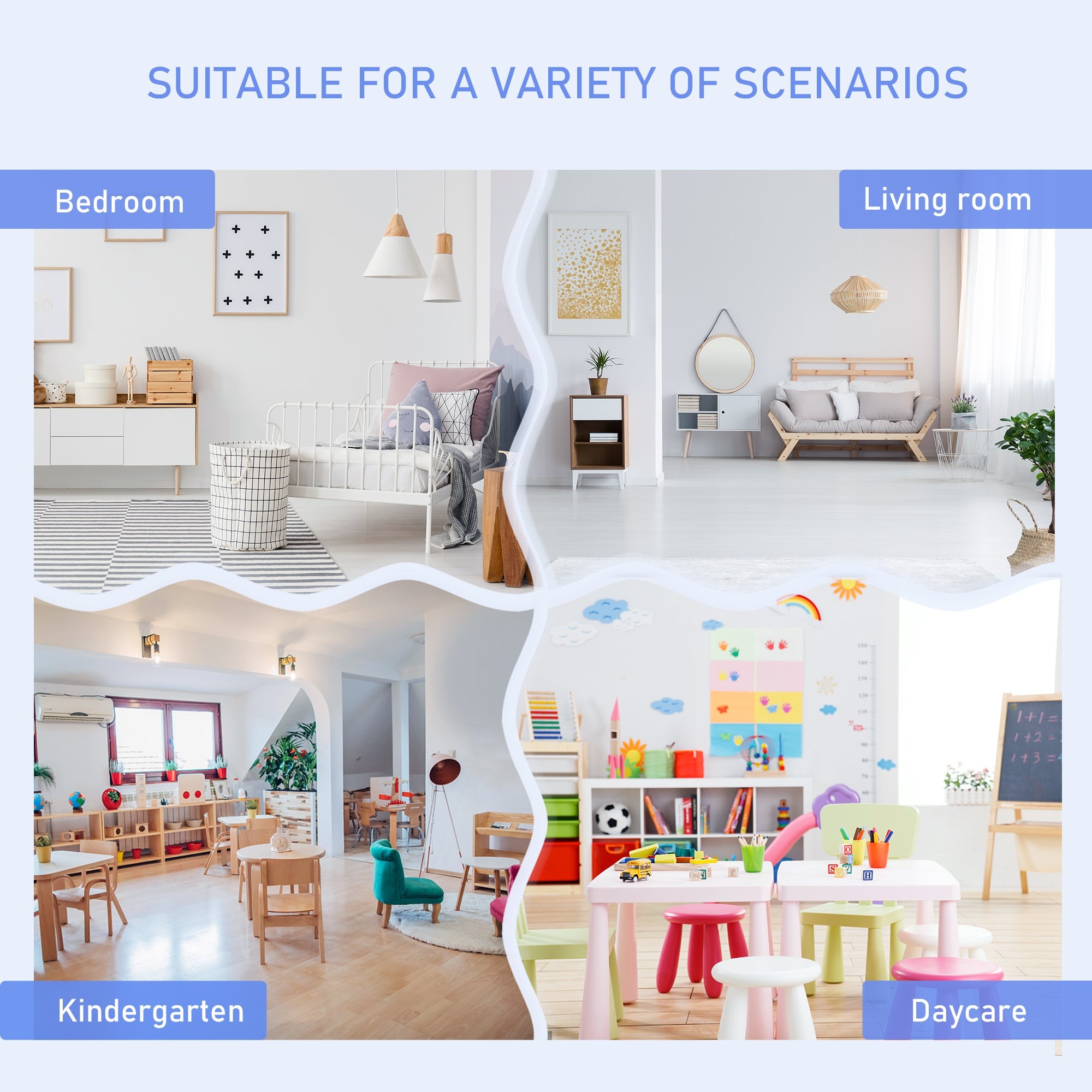 4-Piece Set Kids Wood Table Chair Bench Storage Function for 3 Years+ HOMCOM