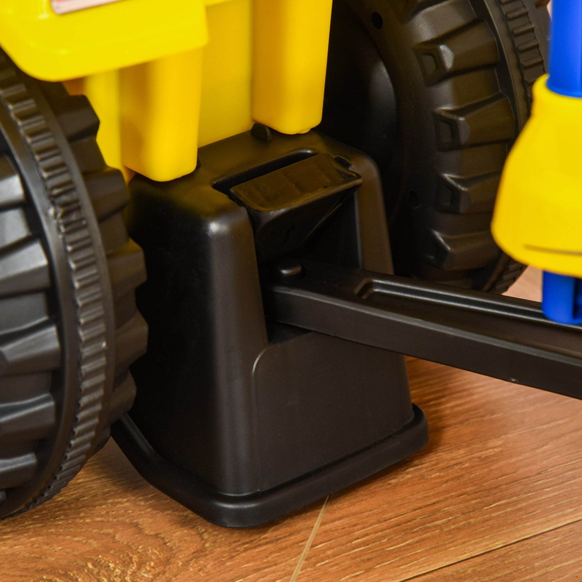 Ride On Tractor Toddler Walker Foot To Floor Slider 12-36 Months Yellow HOMCOM