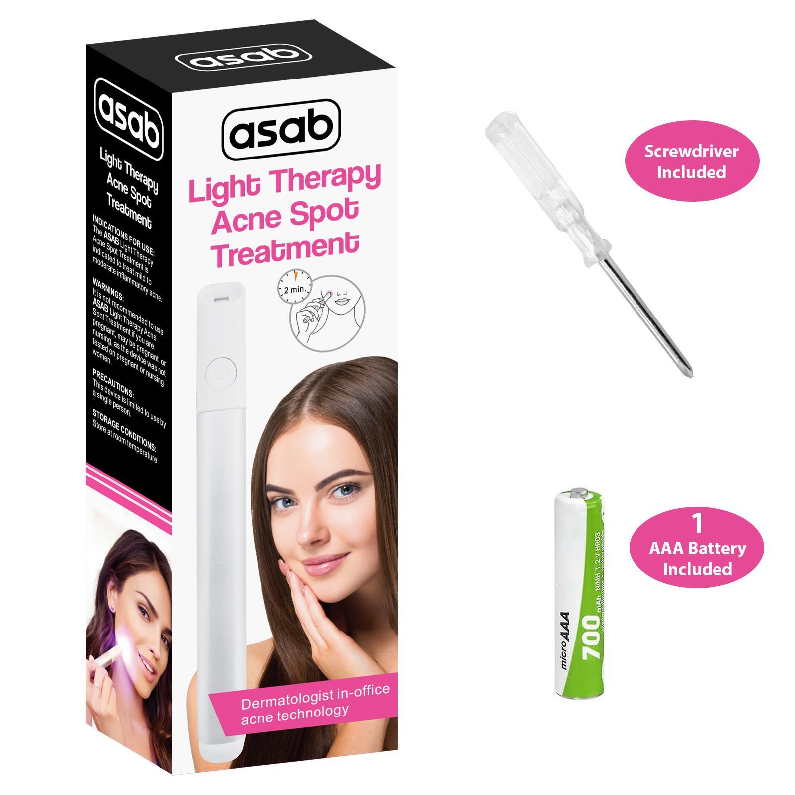 Light Therapy Acne Spot Treatment - Pink AS-61683