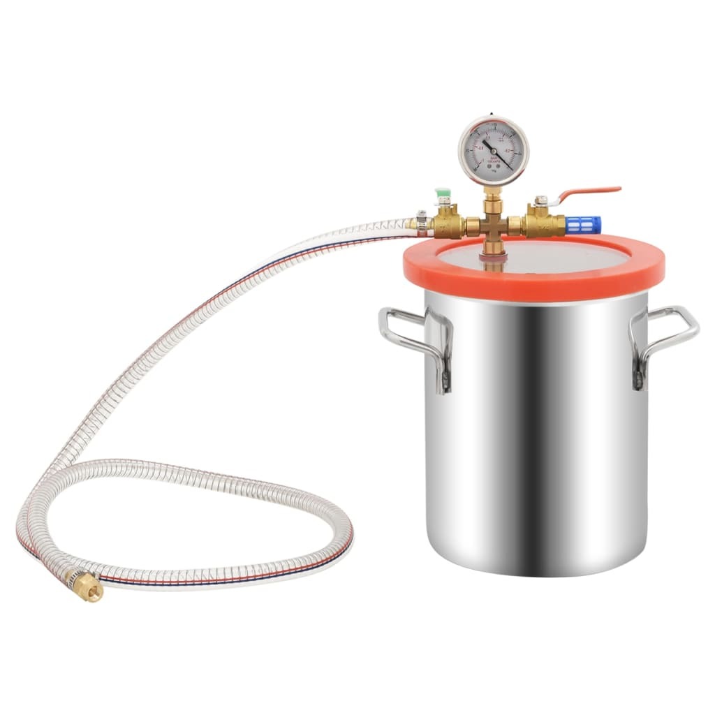 Vacuum Chamber Stainless Steel 5.5 L