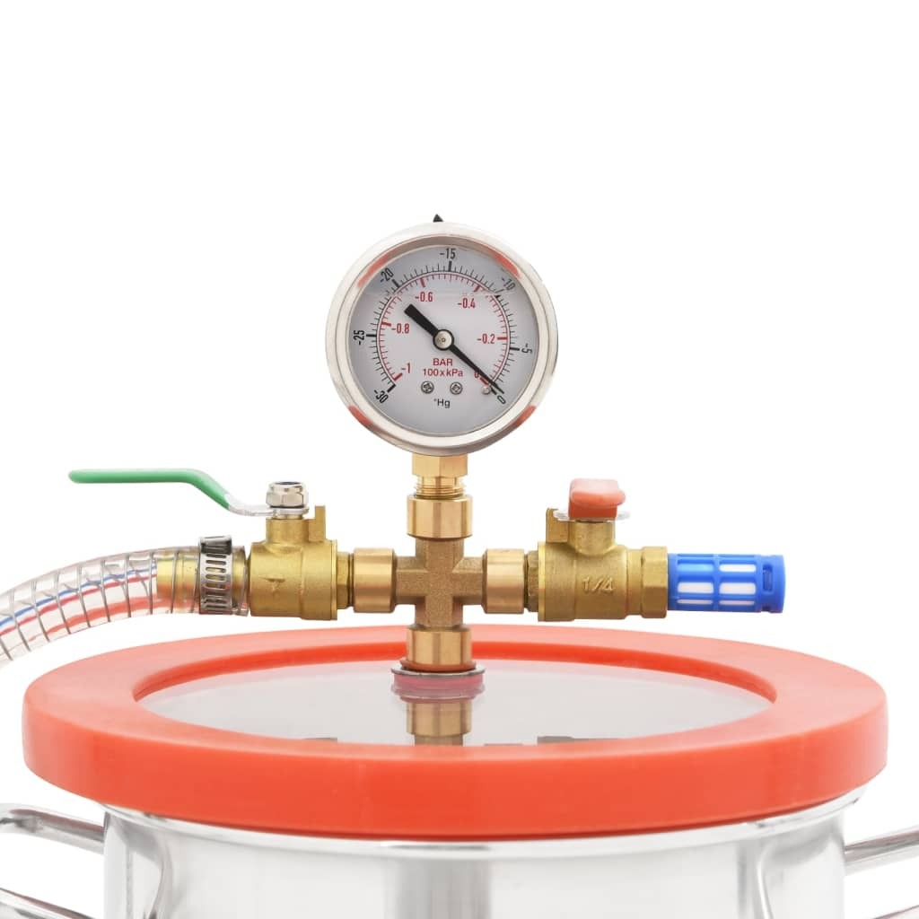 Vacuum Chamber Stainless Steel 5.5 L