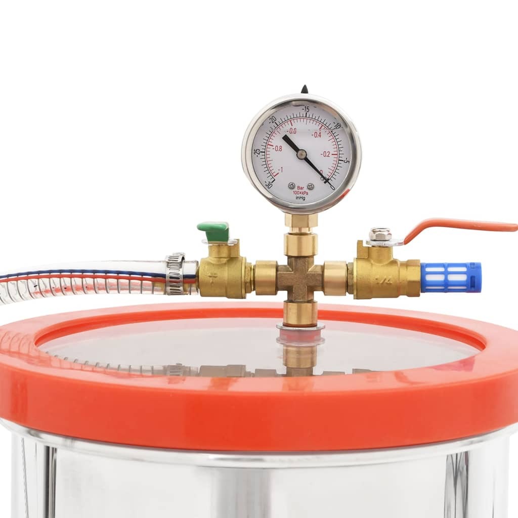 Vacuum Chamber Stainless Steel 7.4 L