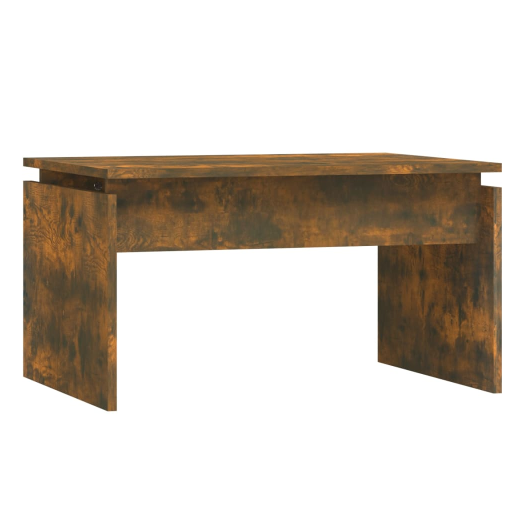 vidaXL Coffee Table Smoked Oak 68x50x38 cm Engineered Wood