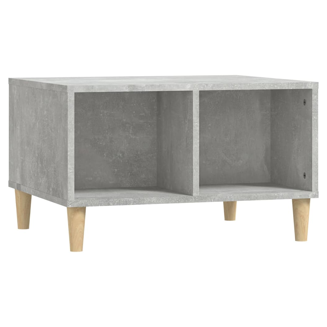 vidaXL Coffee Table Concrete Grey 60x50x36.5 cm Engineered Wood
