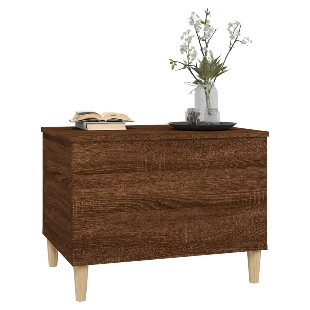 vidaXL Coffee Table Brown Oak 60x44.5x45 cm Engineered Wood