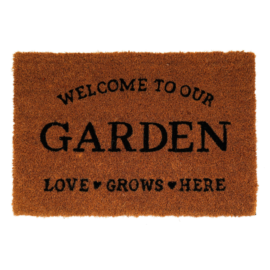 Love Grows Here Potting Shed Doormat