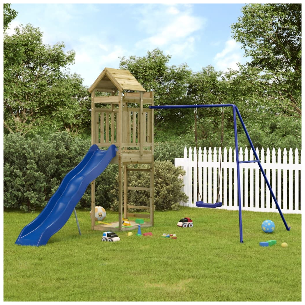 Outdoor Playset Impregnated Wood Pine