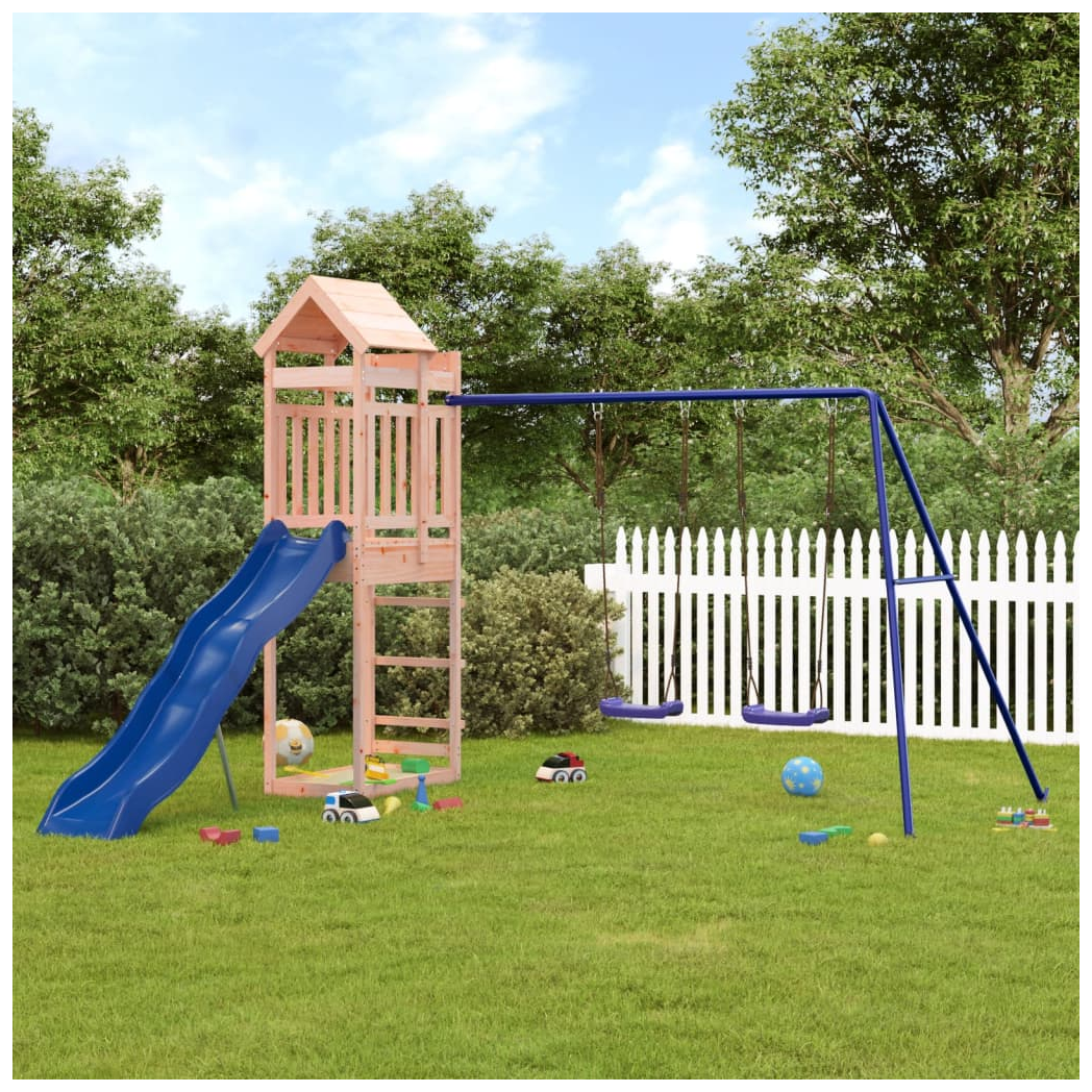 Outdoor Playset Solid Wood Douglas