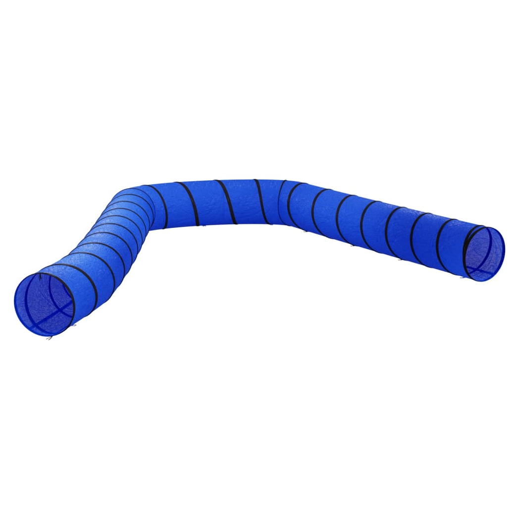 Dog Tunnel Blue 55x1000 cm Polyester