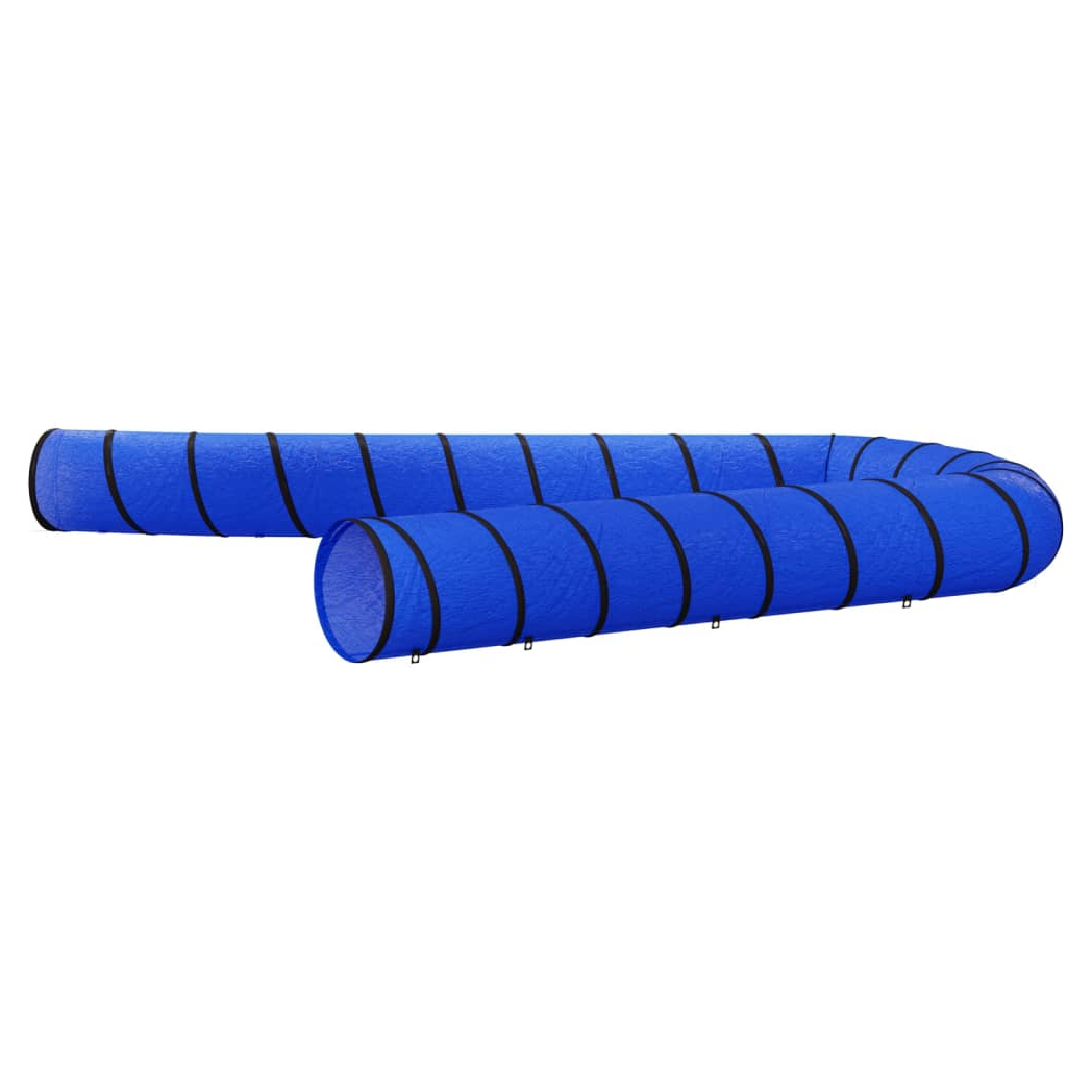 Dog Tunnel Blue 55x1000 cm Polyester