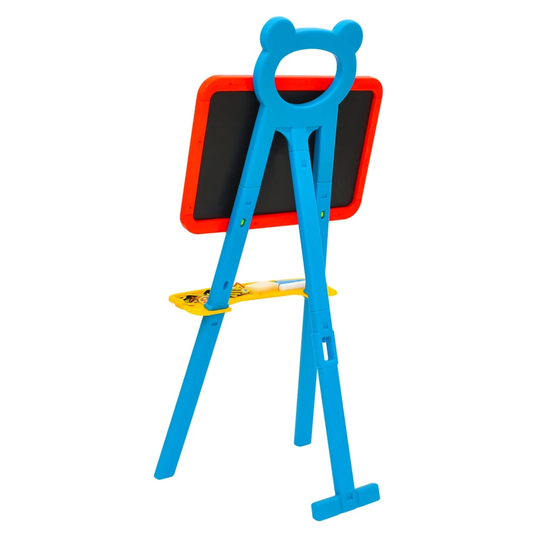 2-1 Children Easel with Chalkboard and Whiteboard