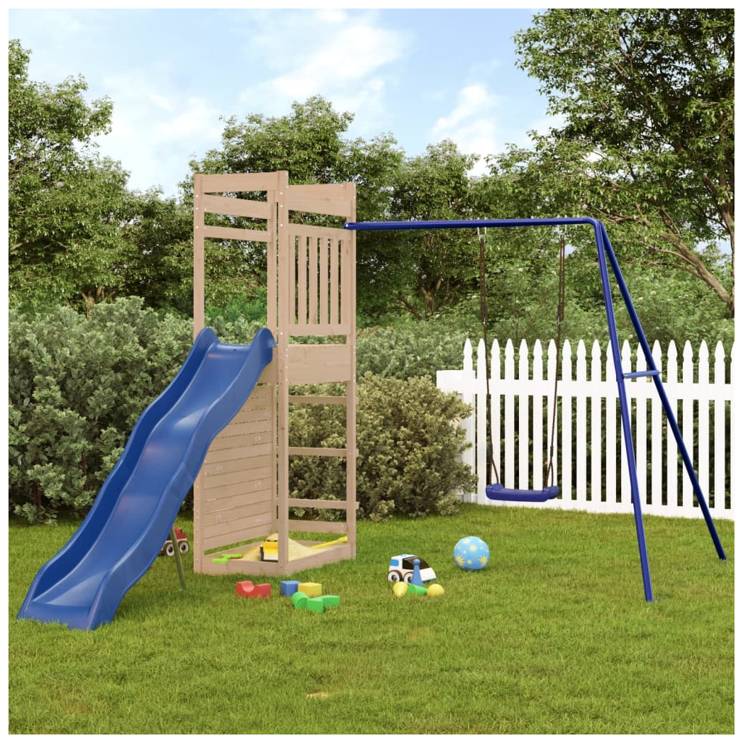 Outdoor Playset Solid Wood Pine