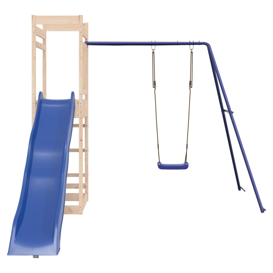 Outdoor Playset Solid Wood Pine
