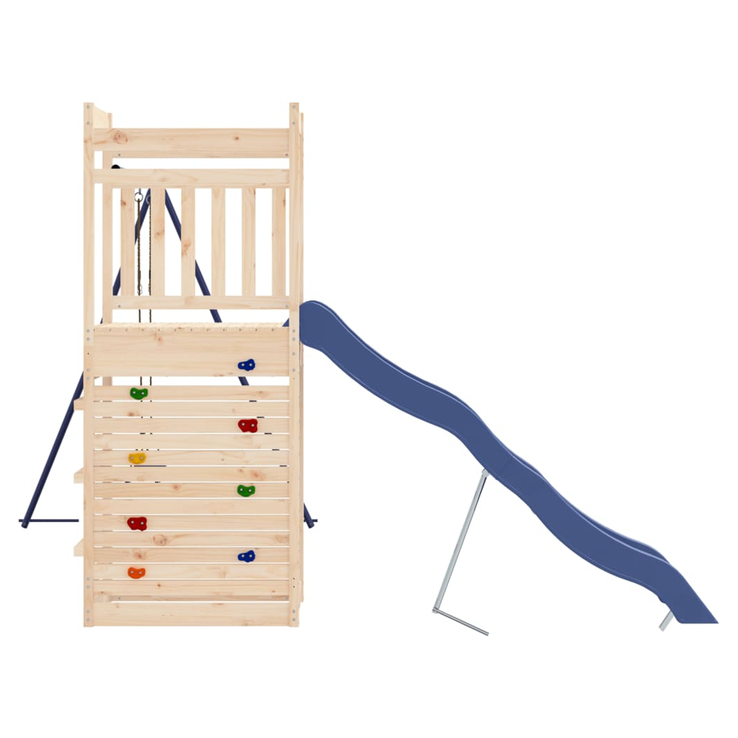 Outdoor Playset Solid Wood Pine