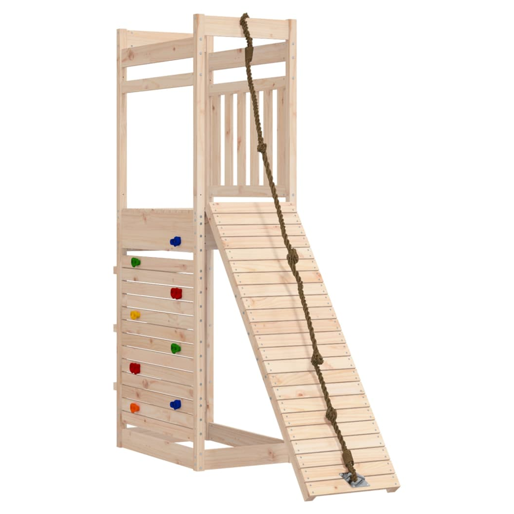 Outdoor Playset Solid Wood Pine