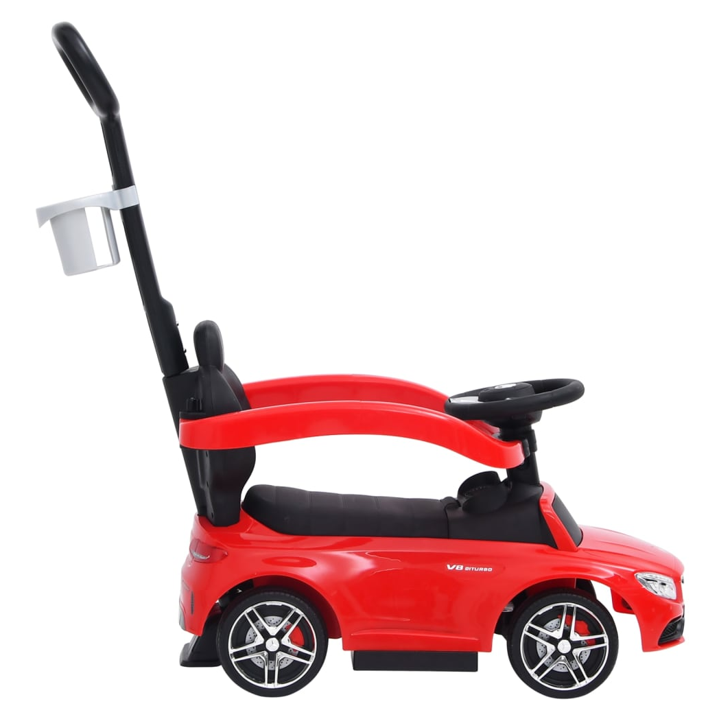 Push Walk Car Mercedes-Benz C63 Red